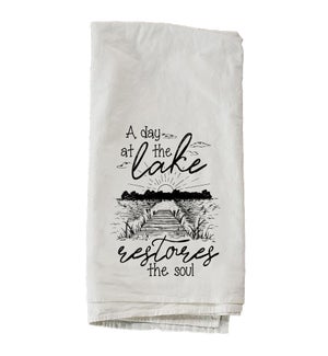 A Day At The Lake Towel